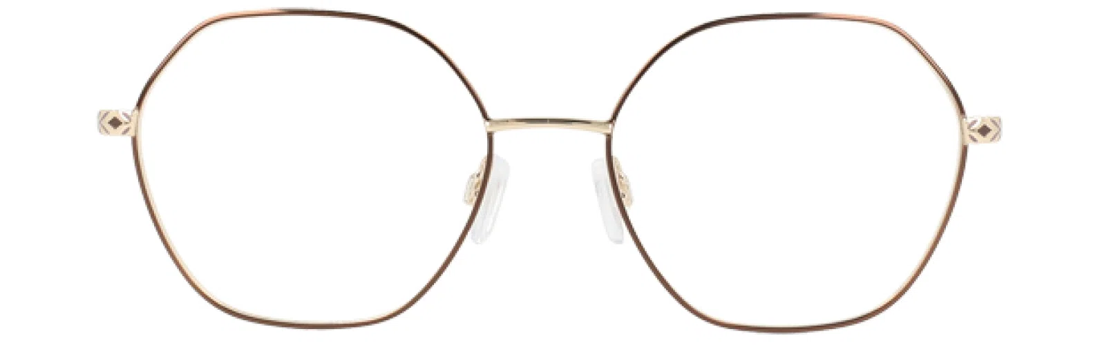 Sophia Loren SLM323 Eyeglasses - Chestnutgold - view 3